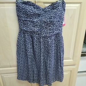 Target strapless floral dress